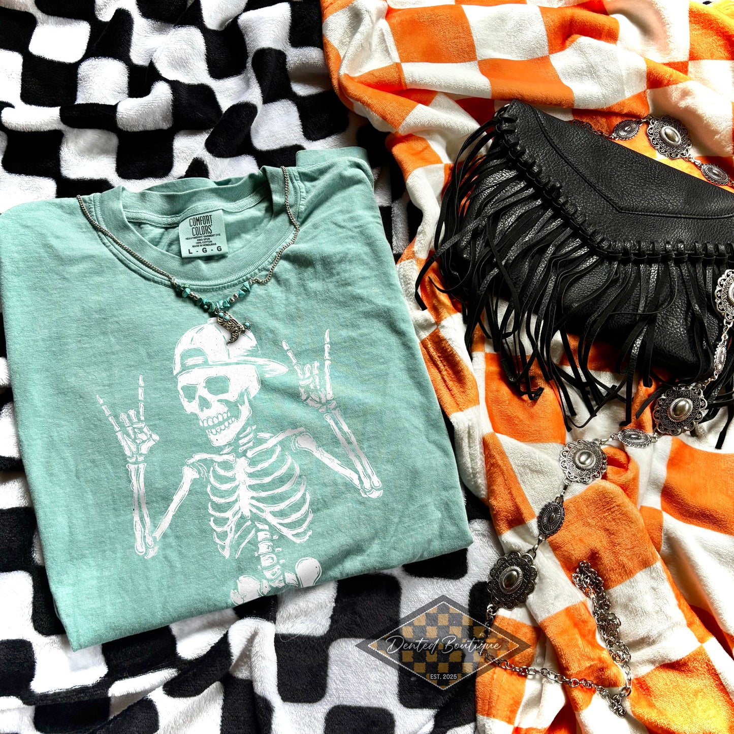 Rock On! - Skeleton Tee