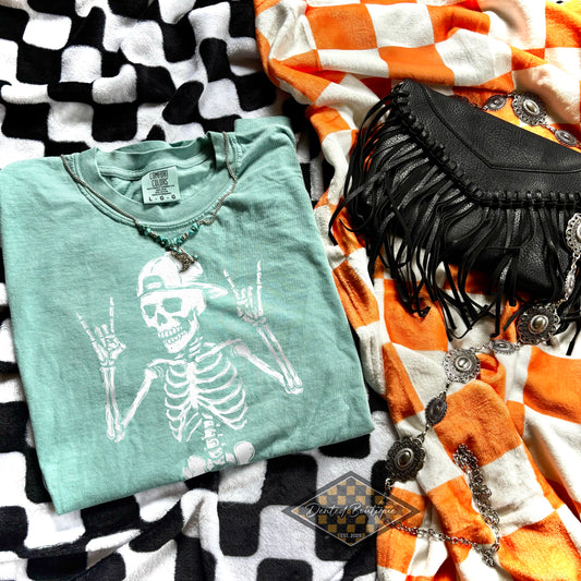 Rock On! - Skeleton Tee