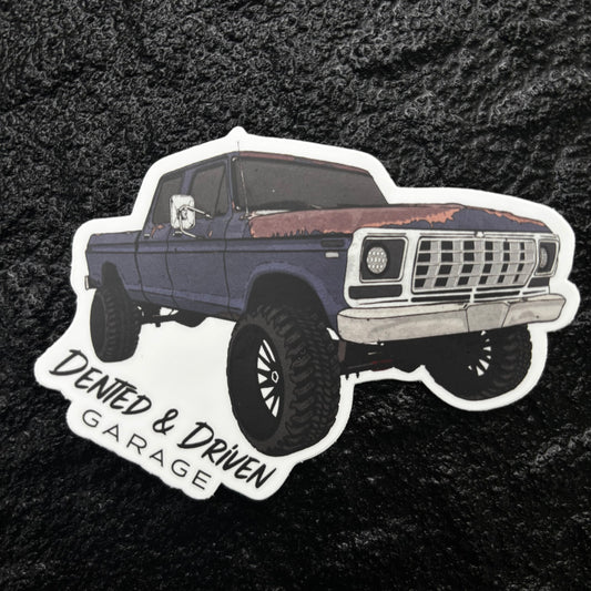 Blue Crew Dentside Sticker
