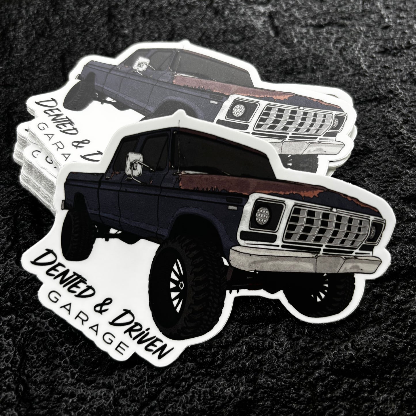 Blue Crew Dentside Sticker