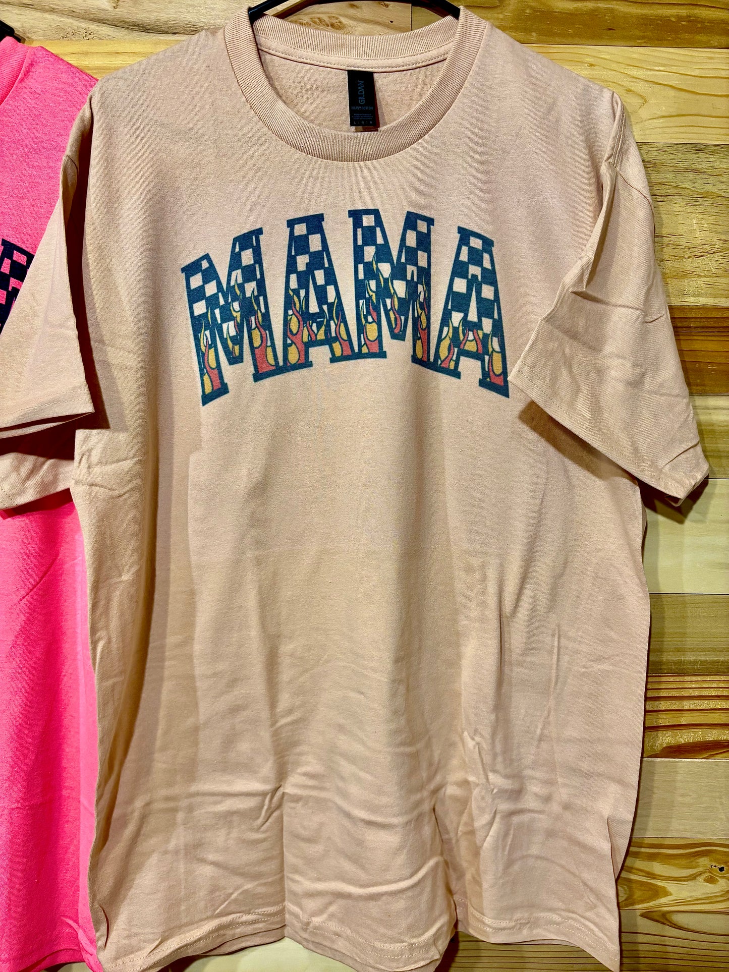 MAMA w/ Flames Tee