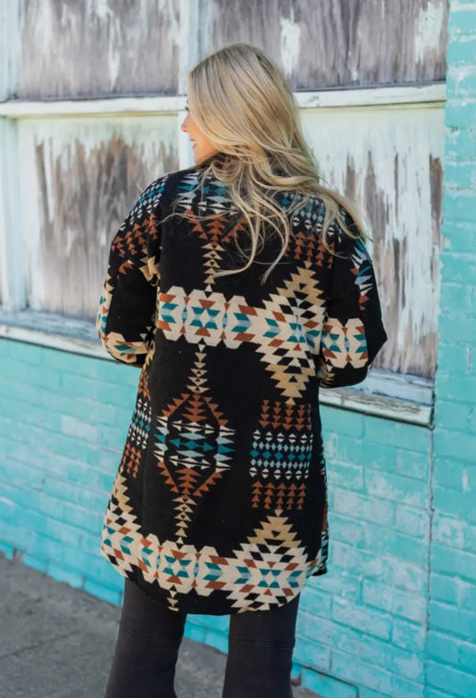 Western Aztec Shacket