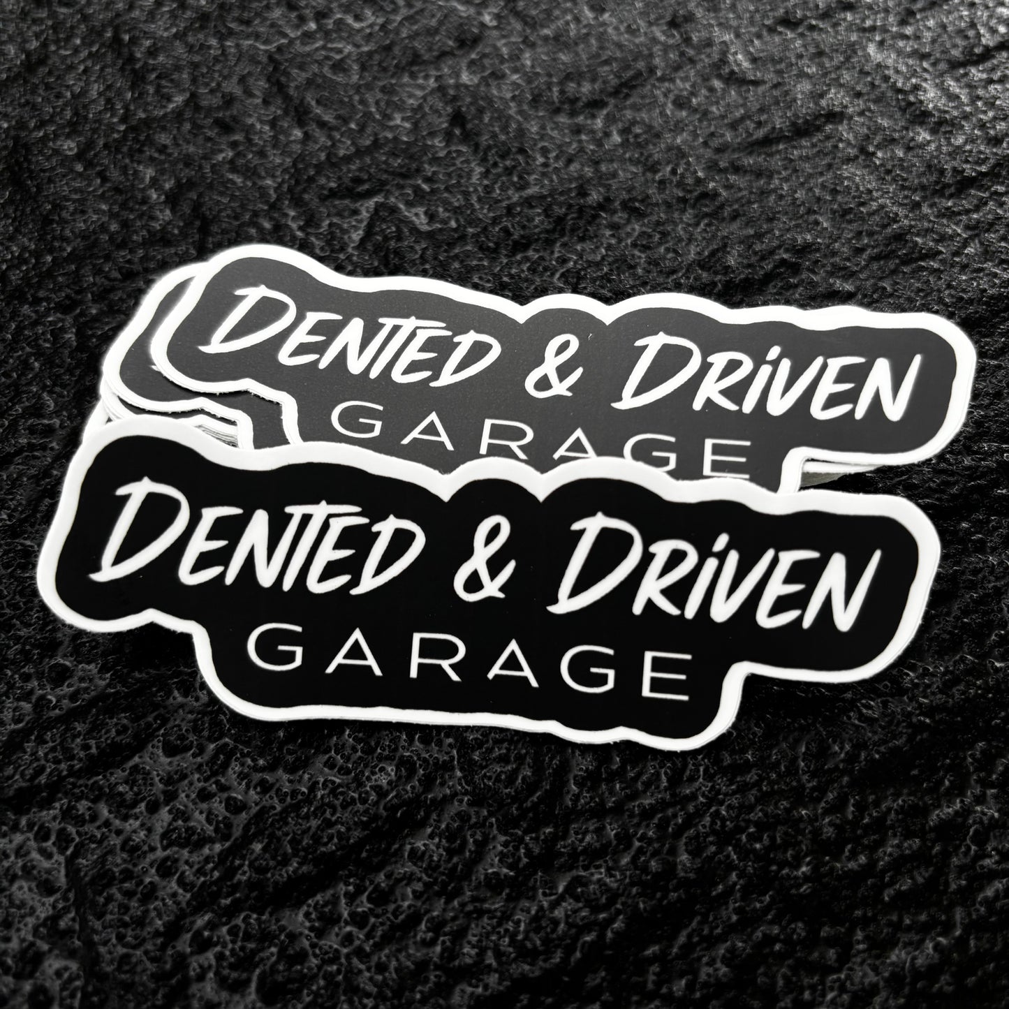 Dented&Driven Logo Sticker