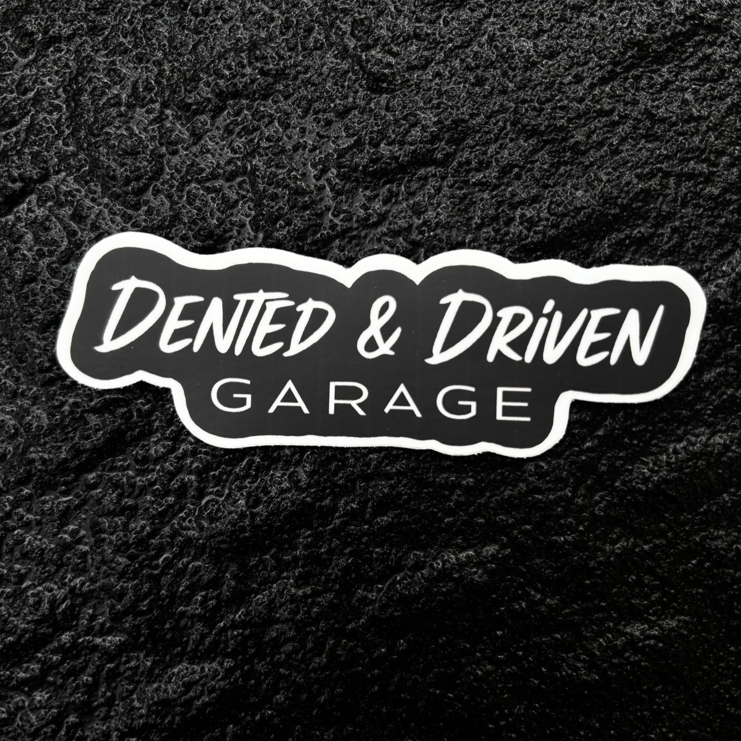 Dented&Driven Logo Sticker