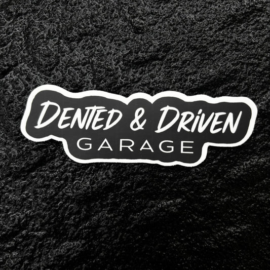 Dented&Driven Logo Sticker
