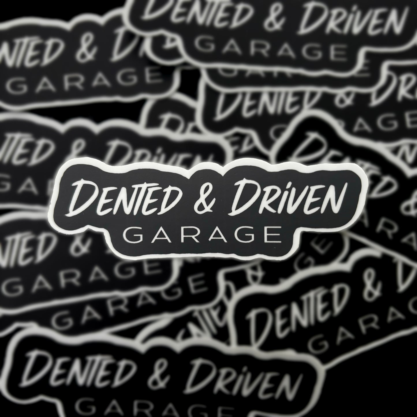 Dented&Driven Logo Sticker