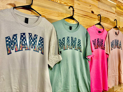 MAMA w/ Flames Tee