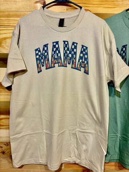 MAMA w/ Flames Tee
