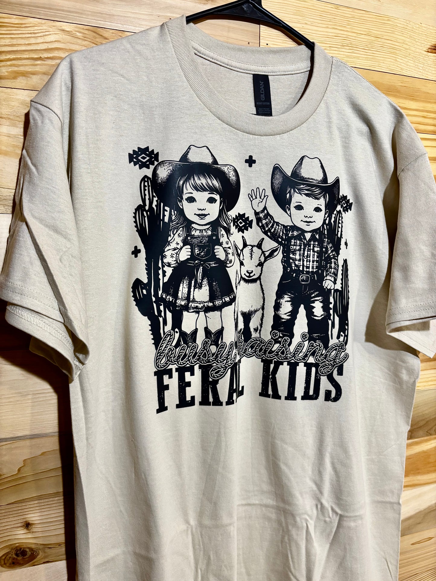 Raisin' Feral Kids Tee
