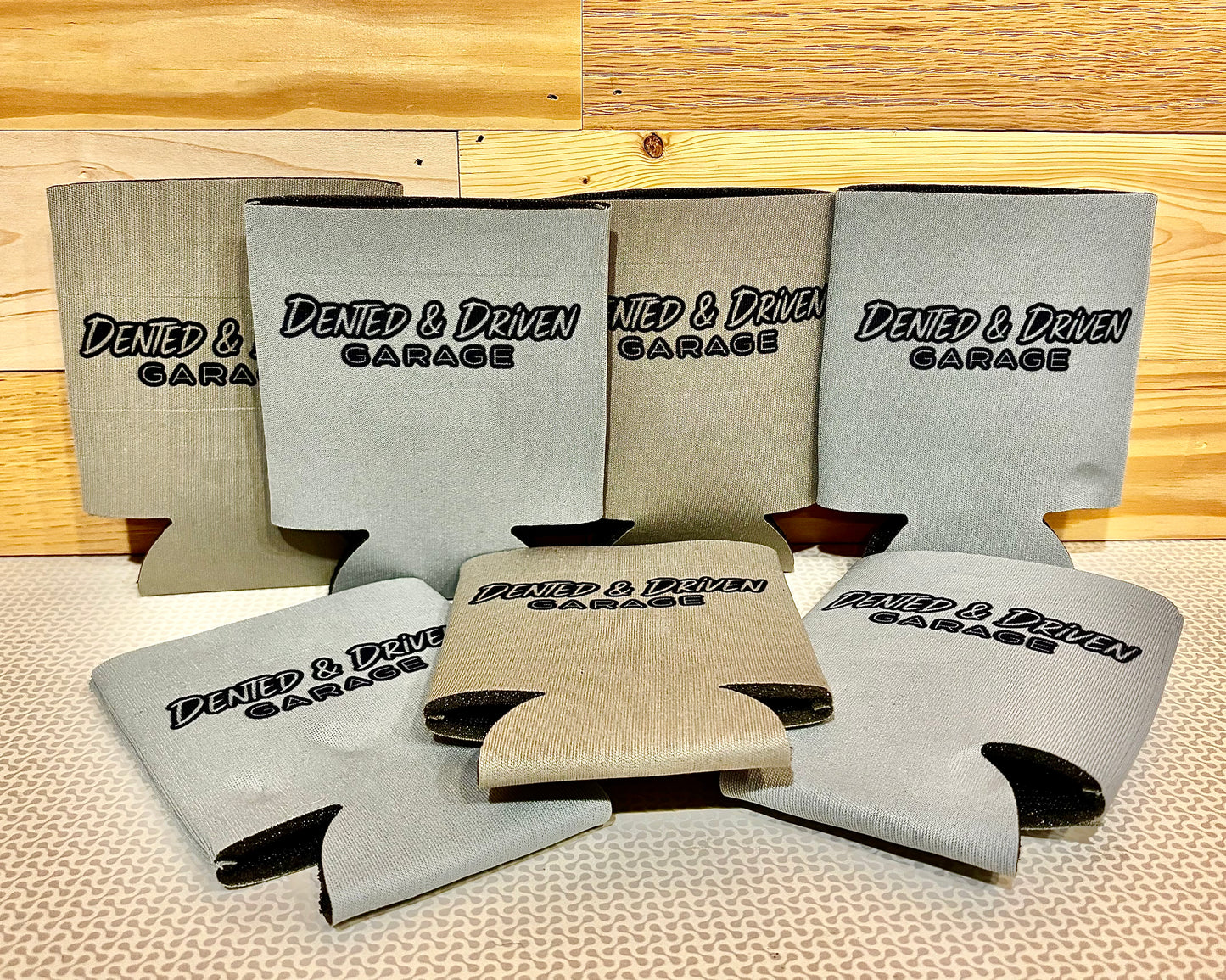 Dented and Driven Can Koozie