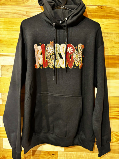 "Blessed" Hoodie - Yarn Effect