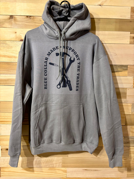 Blue Collar Made, Support the Trades Hoodie